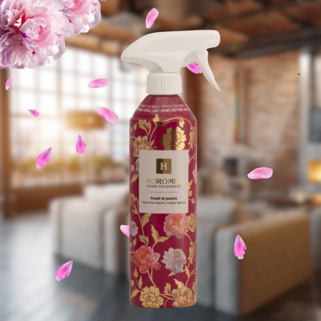 Horomia roomspray Bifase Petali di peonia