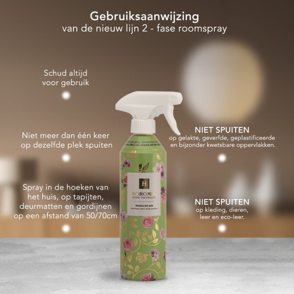 Horomia roomspray Bifase white - Afbeelding 4