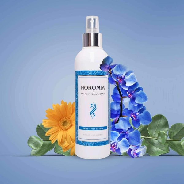 Horomia textielspray Blue fior di loto