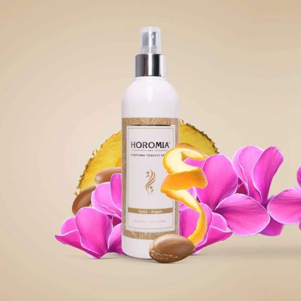 Horomia textielspray Gold argan