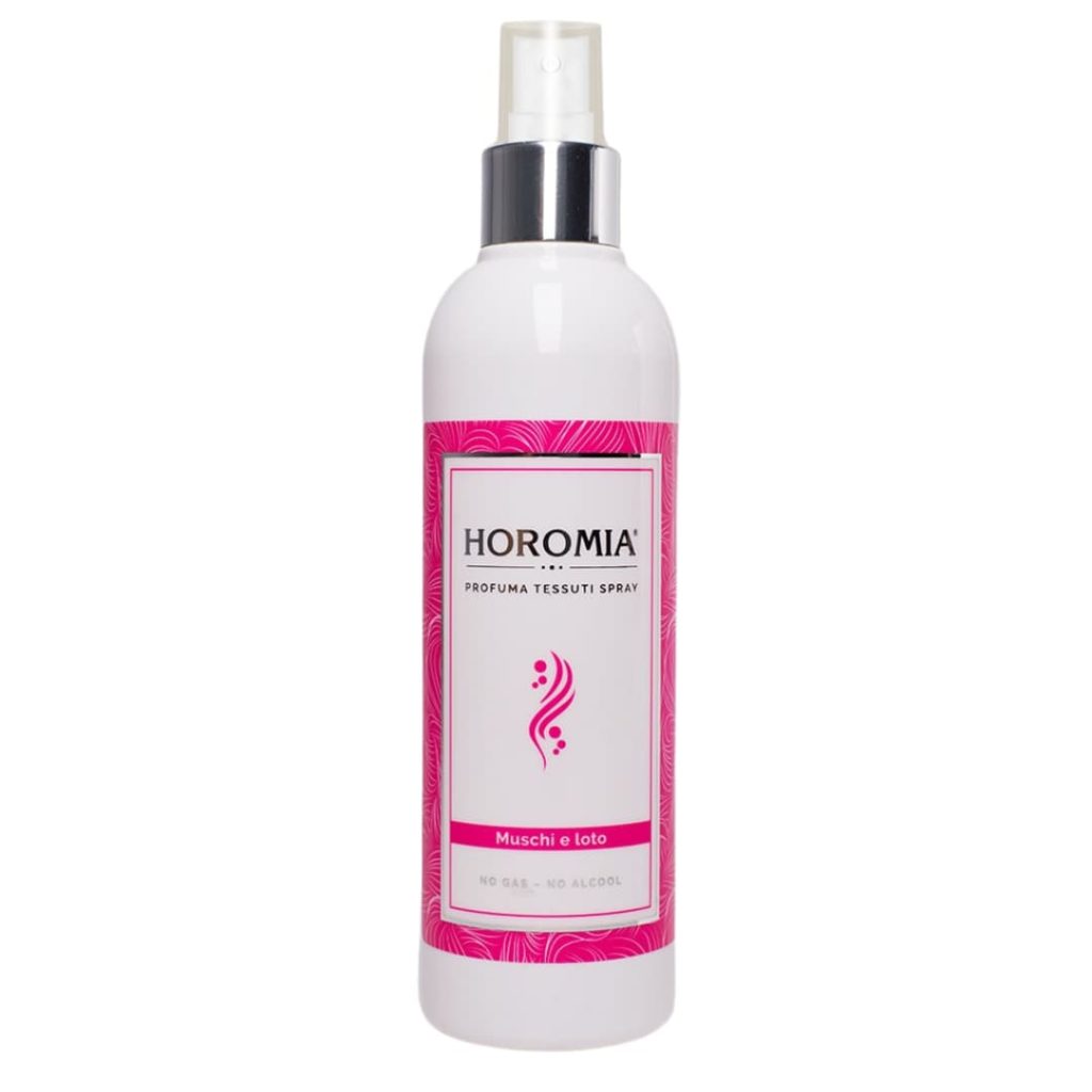 Horomia textielspray Muschi e loto