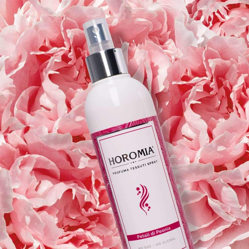 Horomia textielspray Petali di peonia