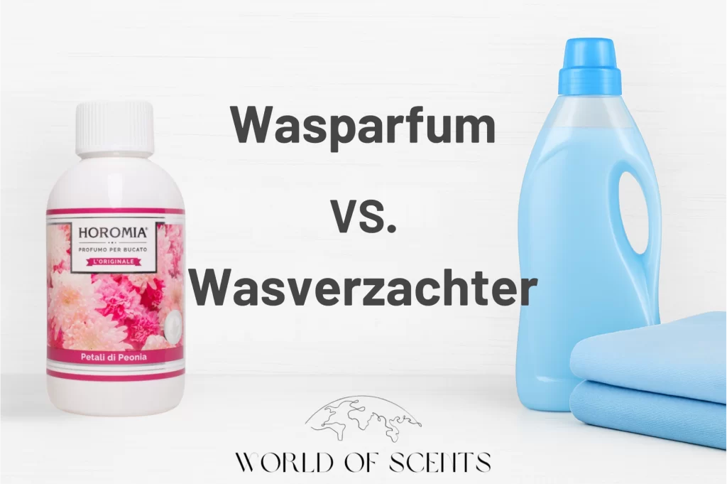 verschil tussen wasverzachter en wasparfum